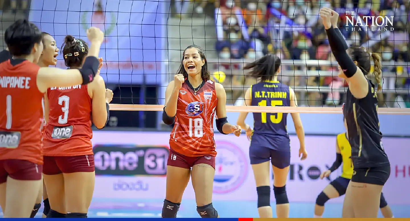 Thai women thrash Vietnamese to defend Asean GP volleyball title