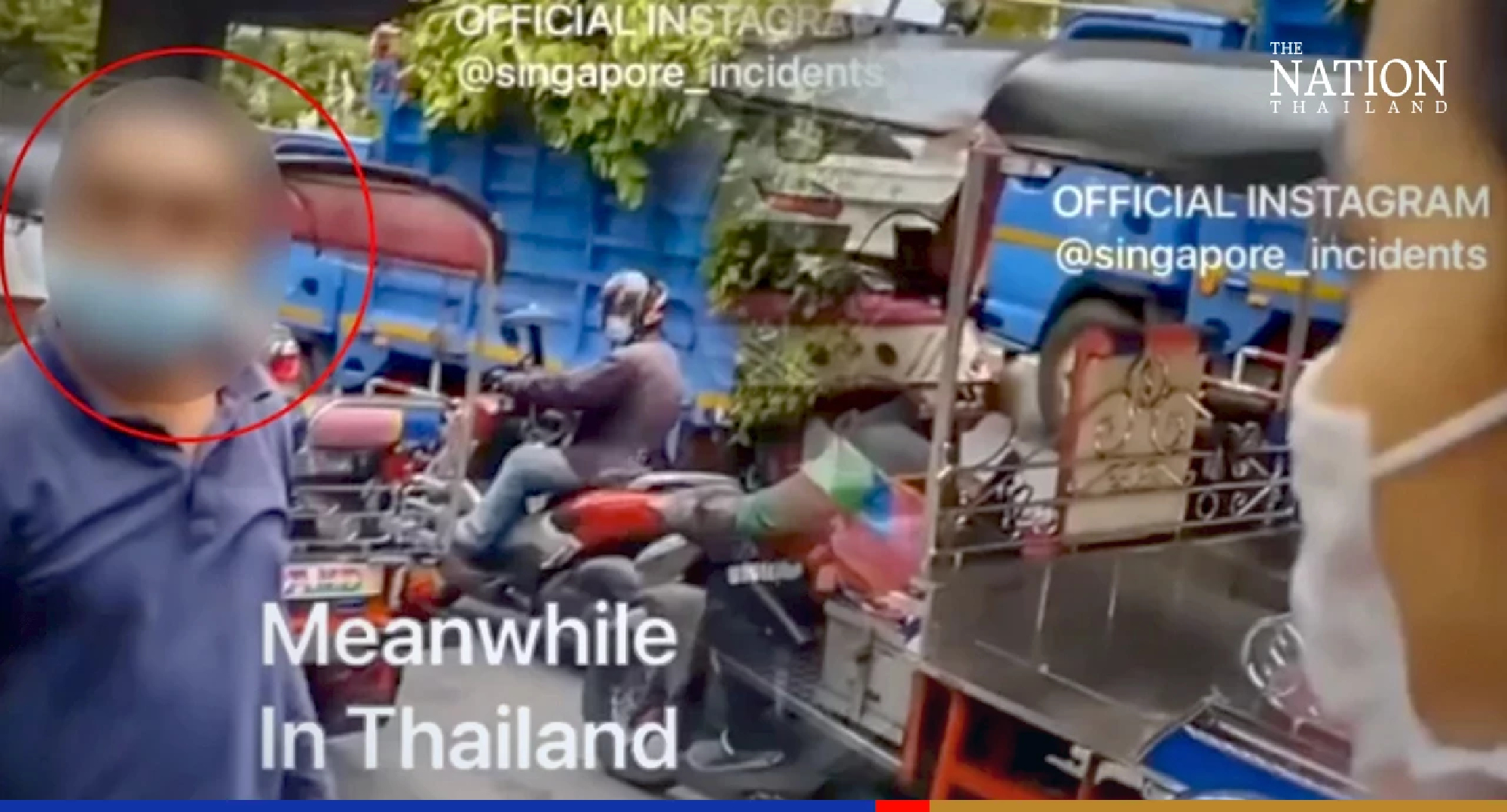 Bangkok tuk tuk driver in serious trouble after clip of him screaming 'f**k you' at passengers goes viral