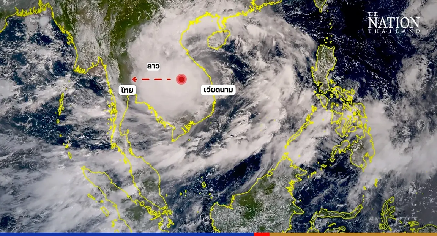 Storm Noru to weaken before entering Thailand tonight, Thurs morning Storm Noru to weaken before entering Thailand tonight, Thurs morning