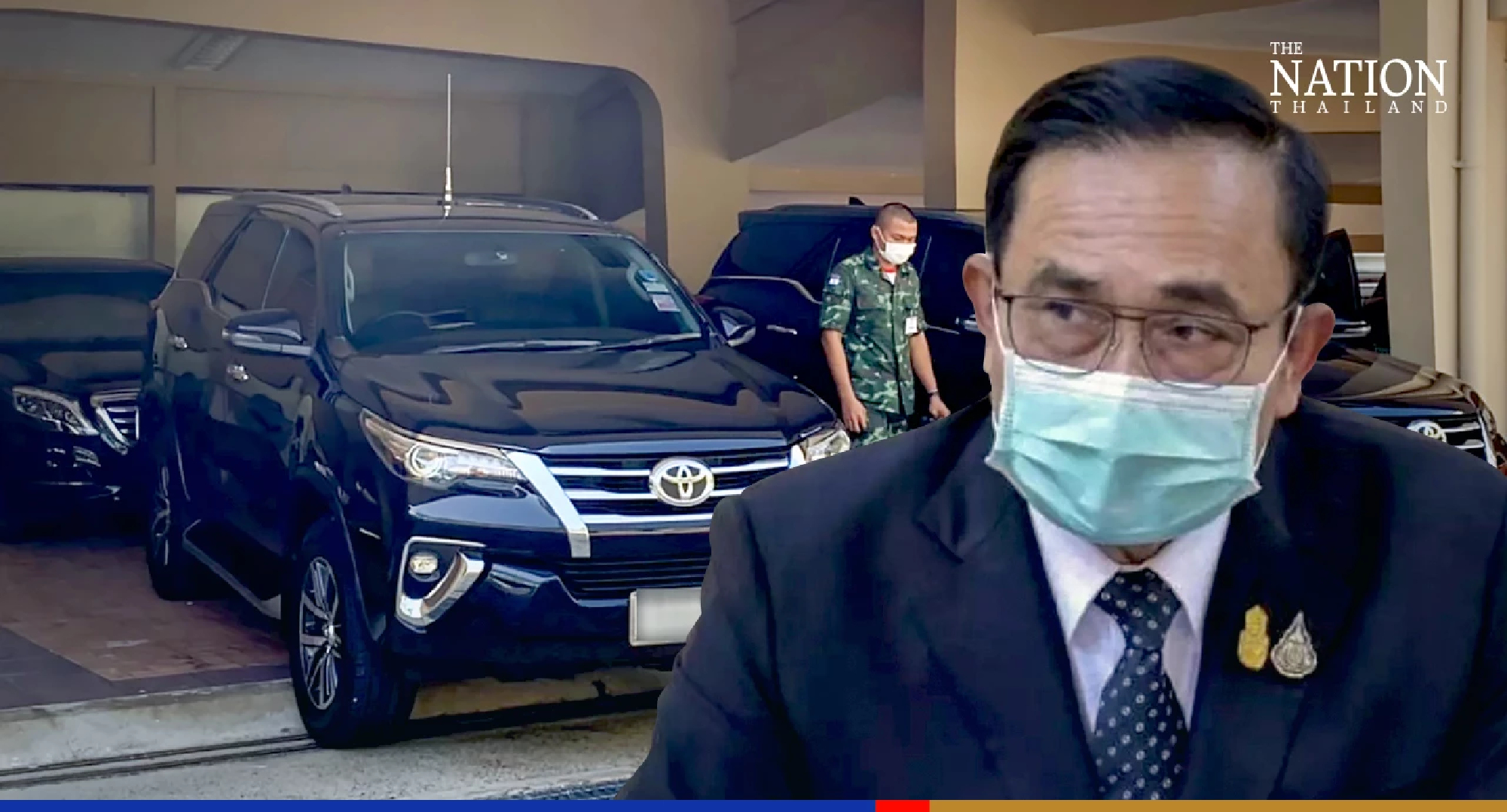 Prayut returns PM’s car and motorcade vehicles