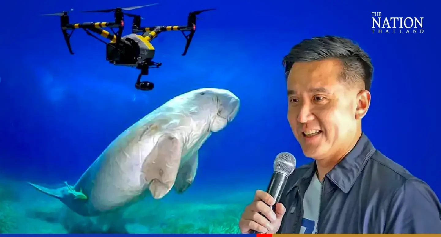 Dugong-hunting drones boost tourism on southern Thai island Dugong-hunting drones boost tourism on southern Thai island