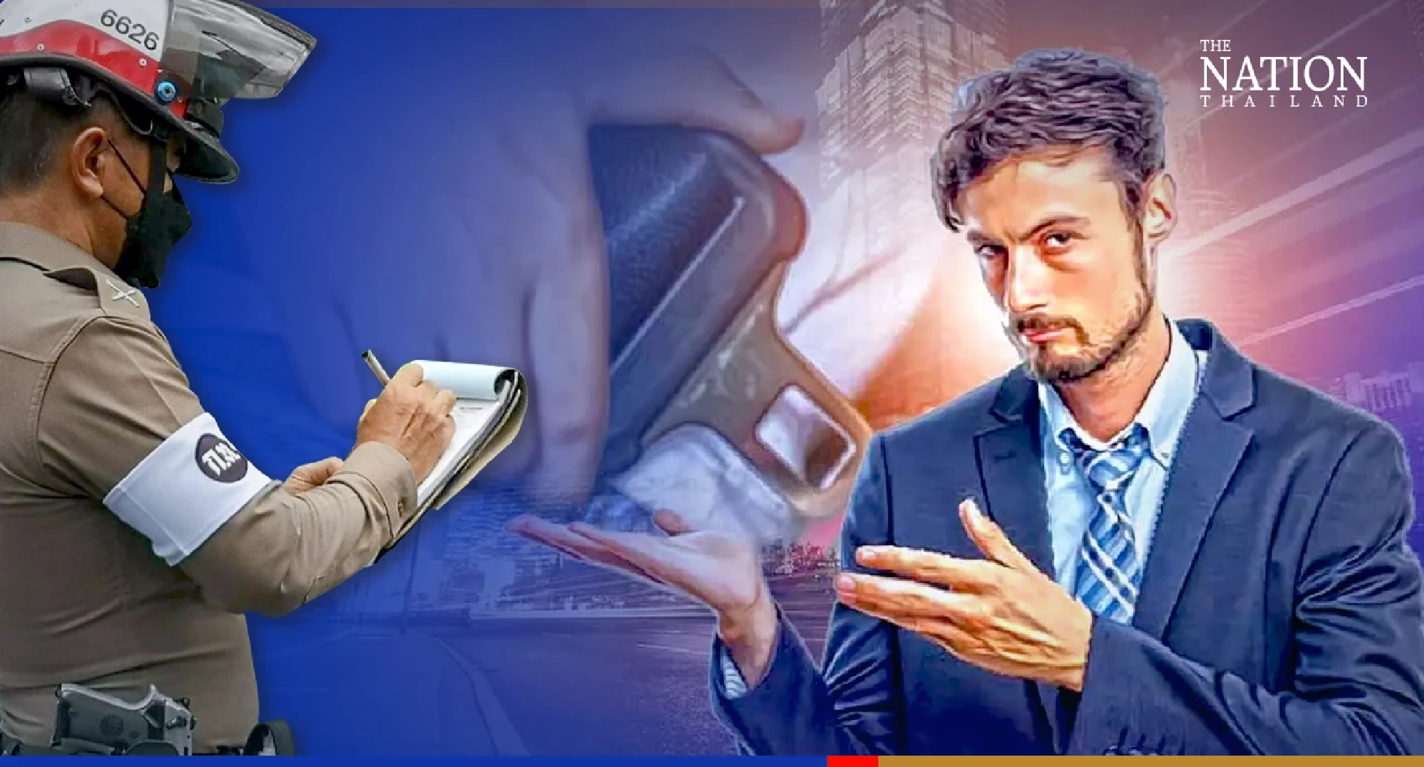 Wear your seatbelt or face 2,000 baht fine, warn police