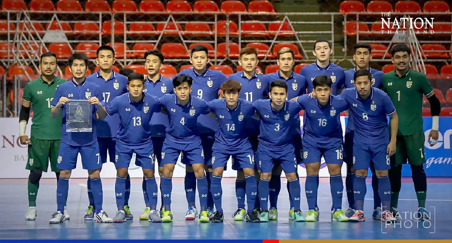Thai futsal team clinch semis spot with win over Mozambique