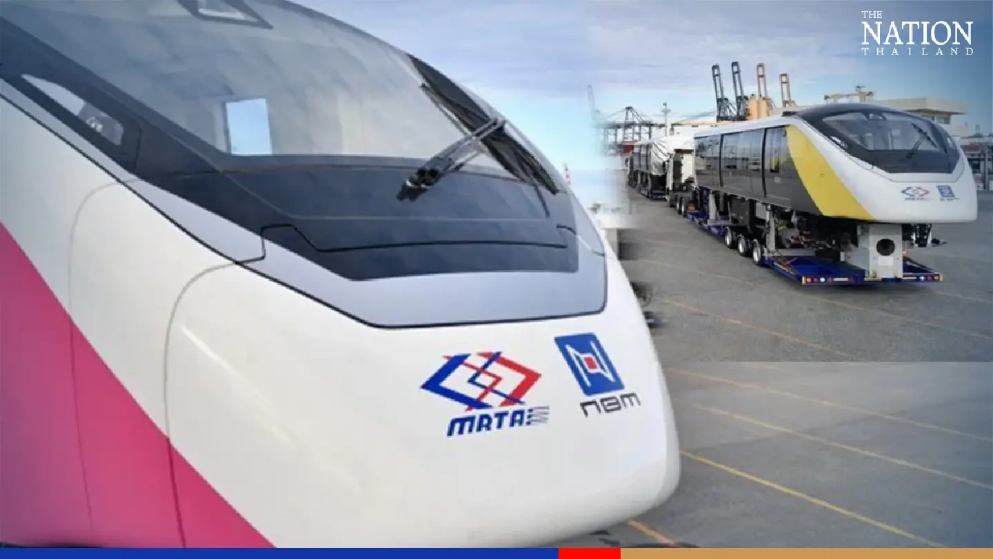 3 Bangkok MRT lines – Orange, Yellow, Pink – very close to completion