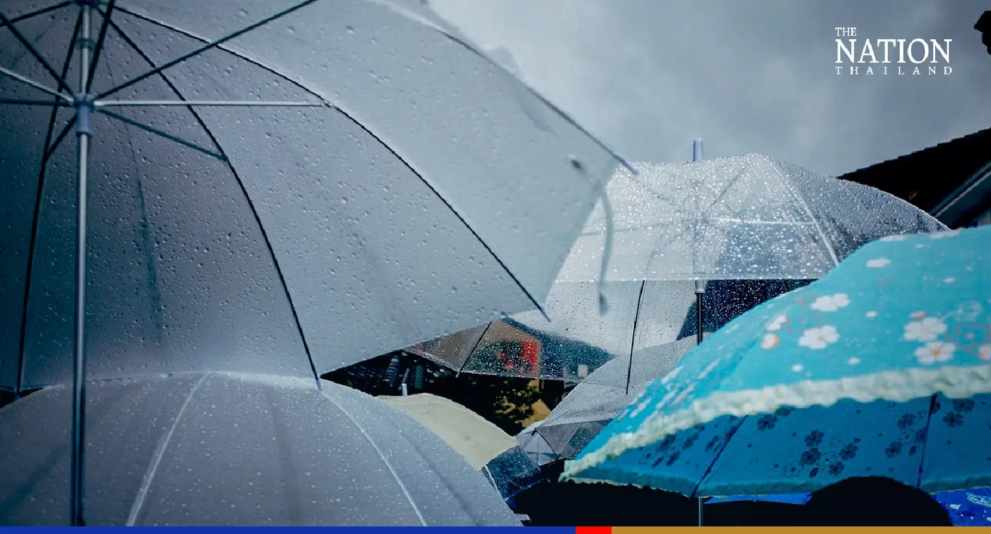 Wet weather forecast for most of Thailand from Saturday to Wednesday Wet weather forecast for most of Thailand from Saturday to Wednesday