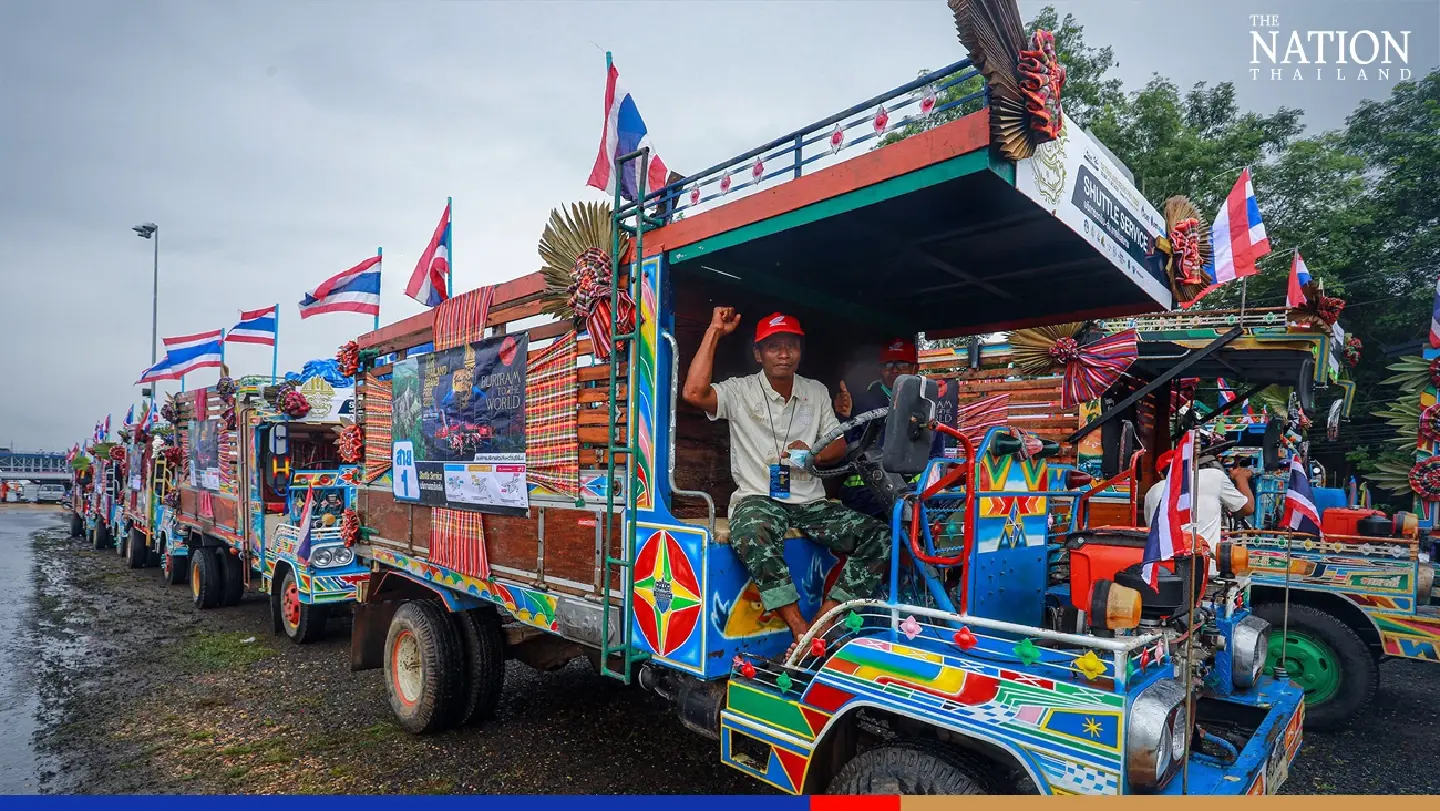 Unique farm truck shuttle service arranged for MotoGP spectators