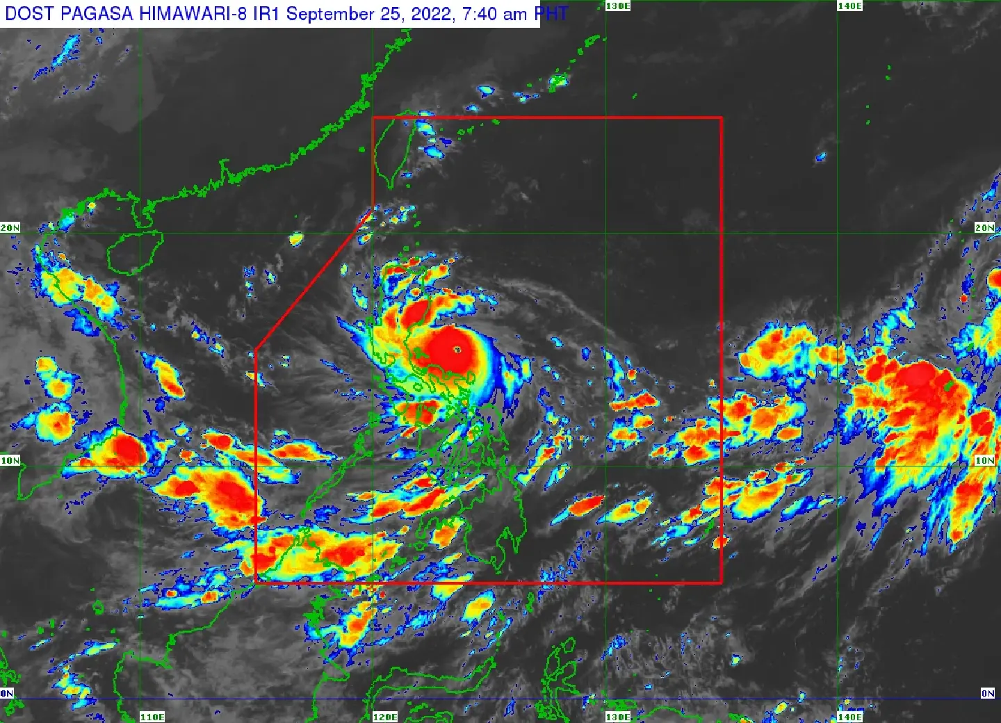 Super typhoon Noru brings strong wind and heavy rain to the Philippines Super typhoon Noru brings strong wind and heavy rain to the Philippines