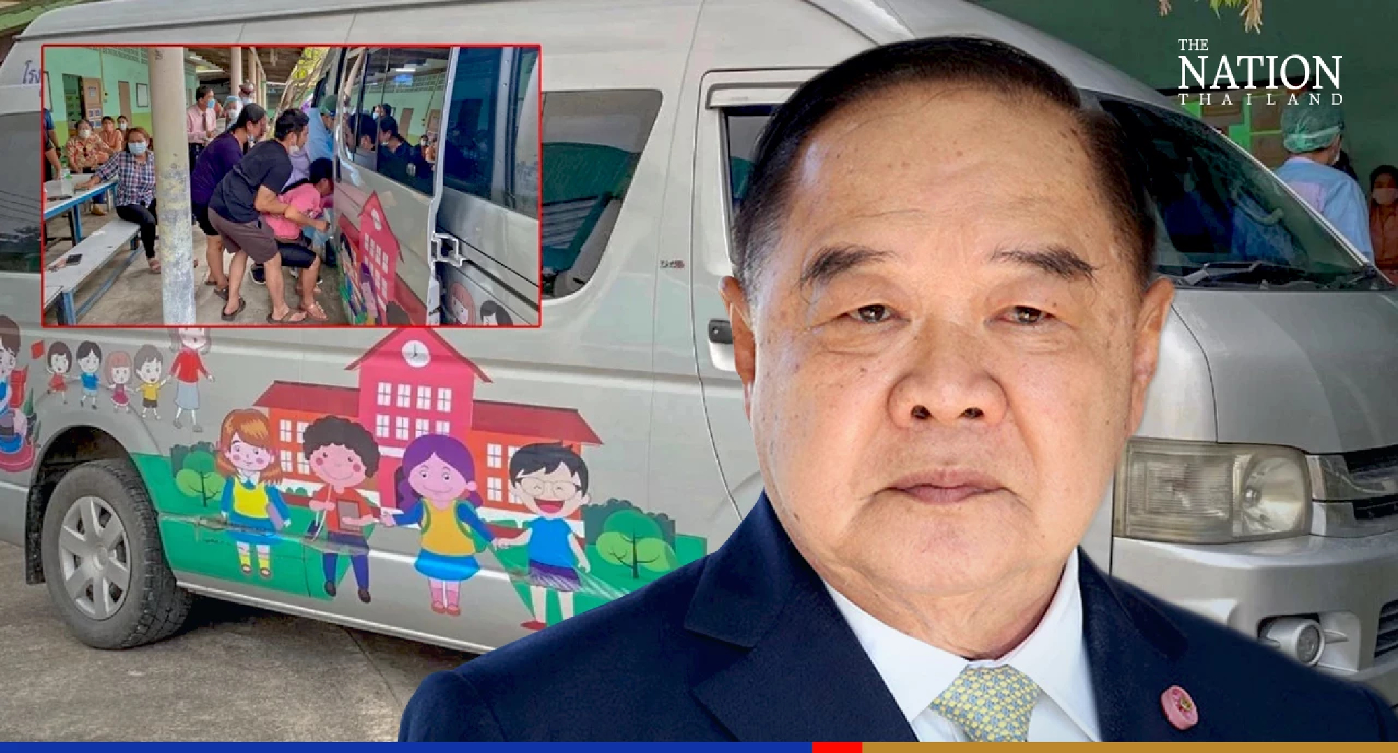 Prawit tells Education Ministry to find solution to school van incidents