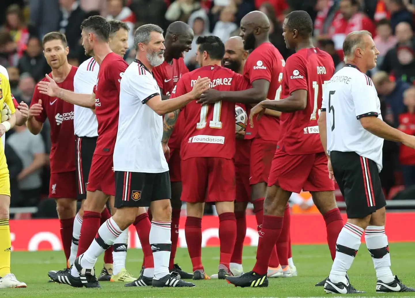 Liverpool Legends claim bragging rights over Man United Liverpool Legends claim bragging rights over Man United