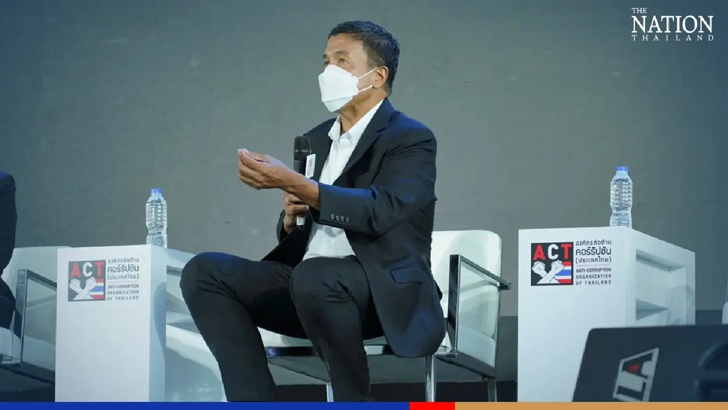 Chadchart targets corrupt leaders in Bangkok anti-graft campaign