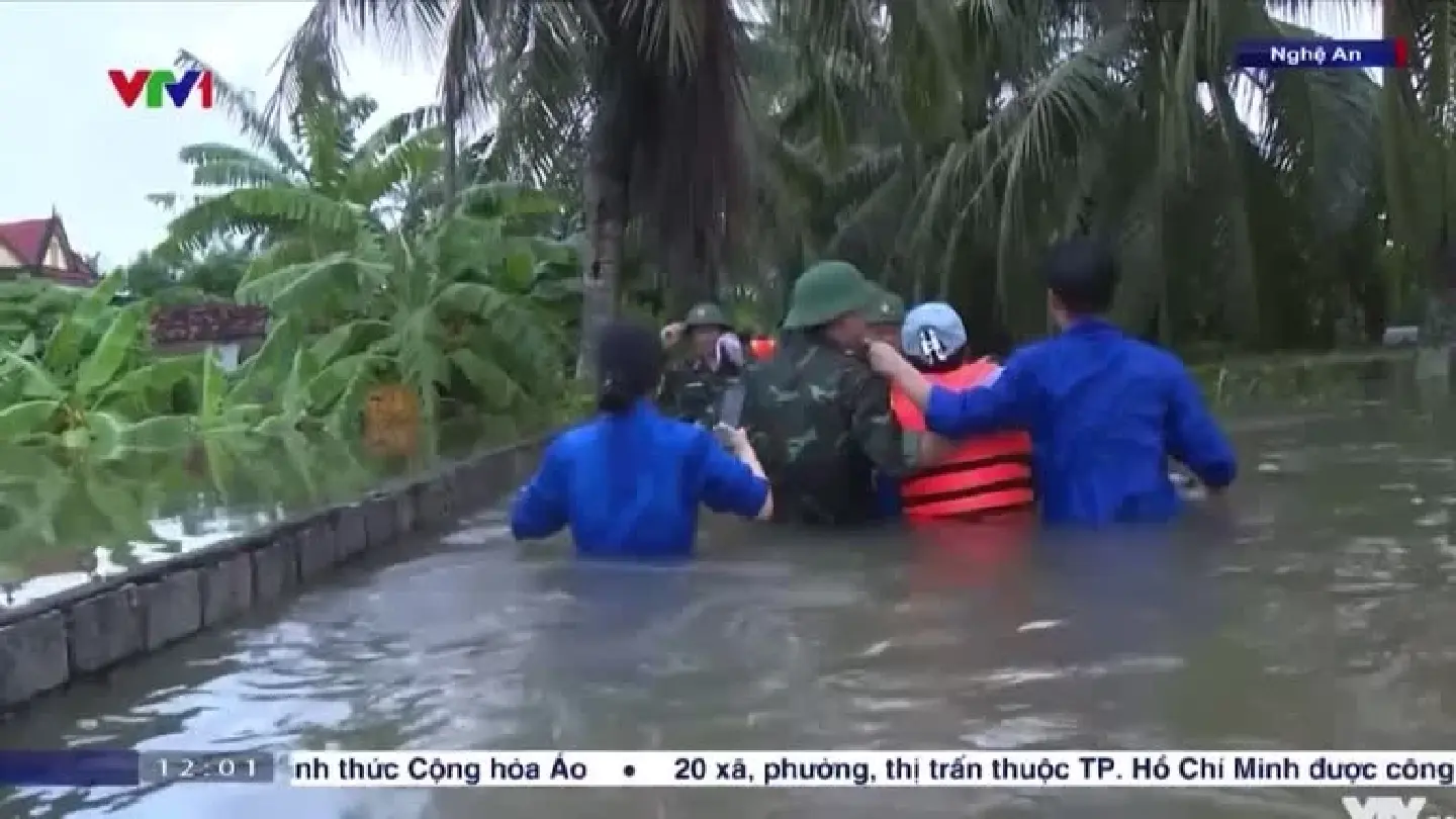 Floods and landslides kill two in Vietnam following Typhoon Noru Floods and landslides kill two in Vietnam following Typhoon Noru