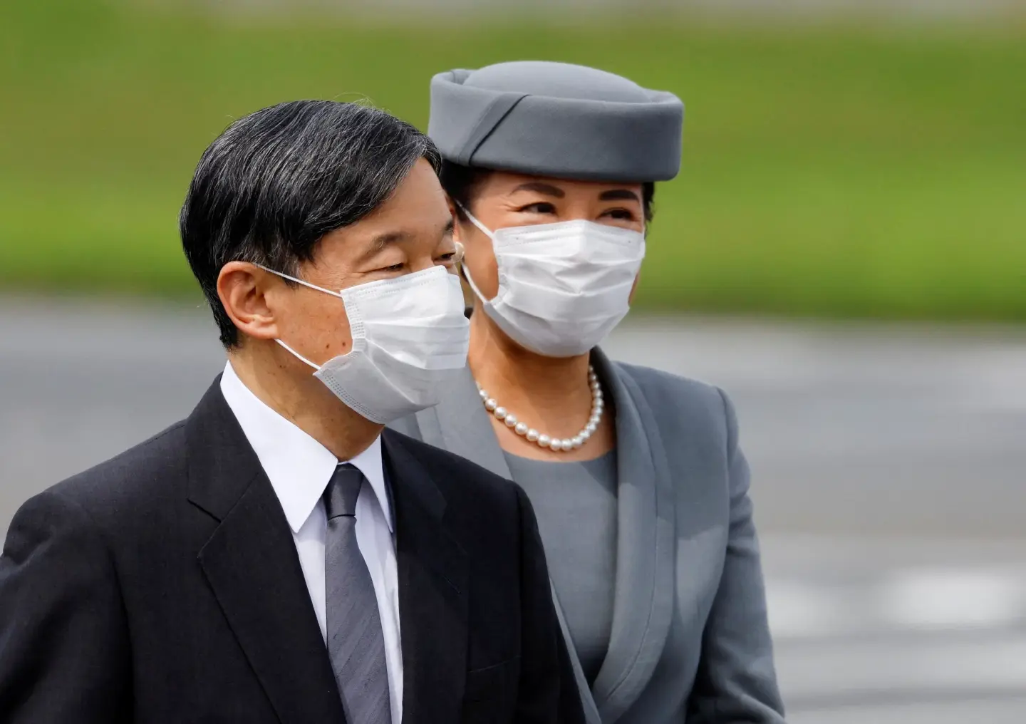 Japan's Imperial couple depart for UK to attend Queen Elizabeth's funeral