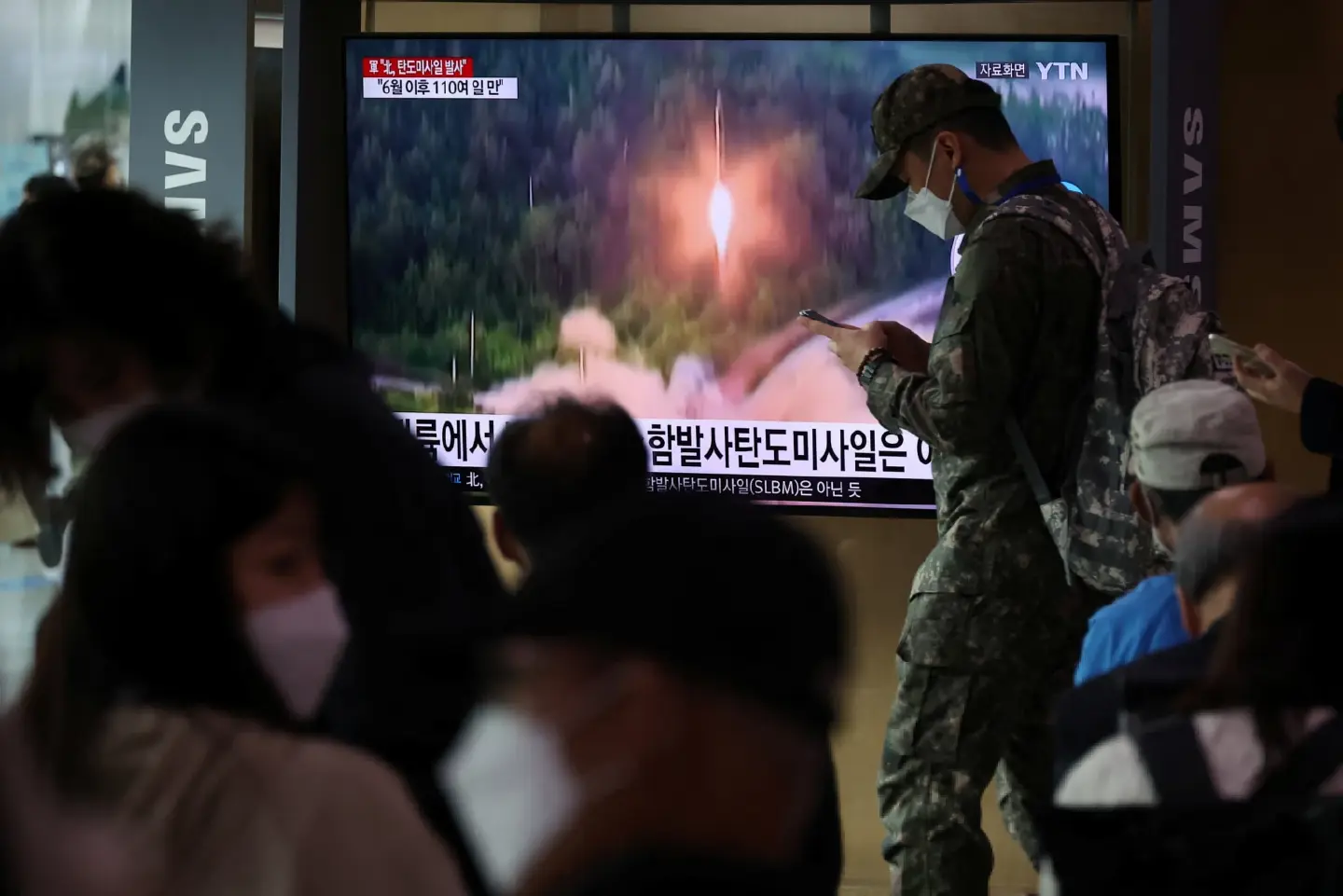 Japanese Defence Minister says N.Korea's ballistic missile launch unacceptable Japanese Defence Minister says N.Korea's ballistic missile launch unacceptable