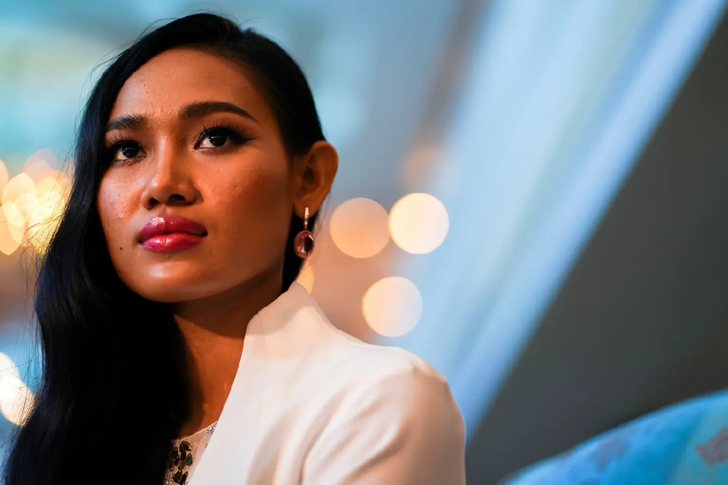 Miss Grand Myanmar, currently detained by Thai immigration authorities