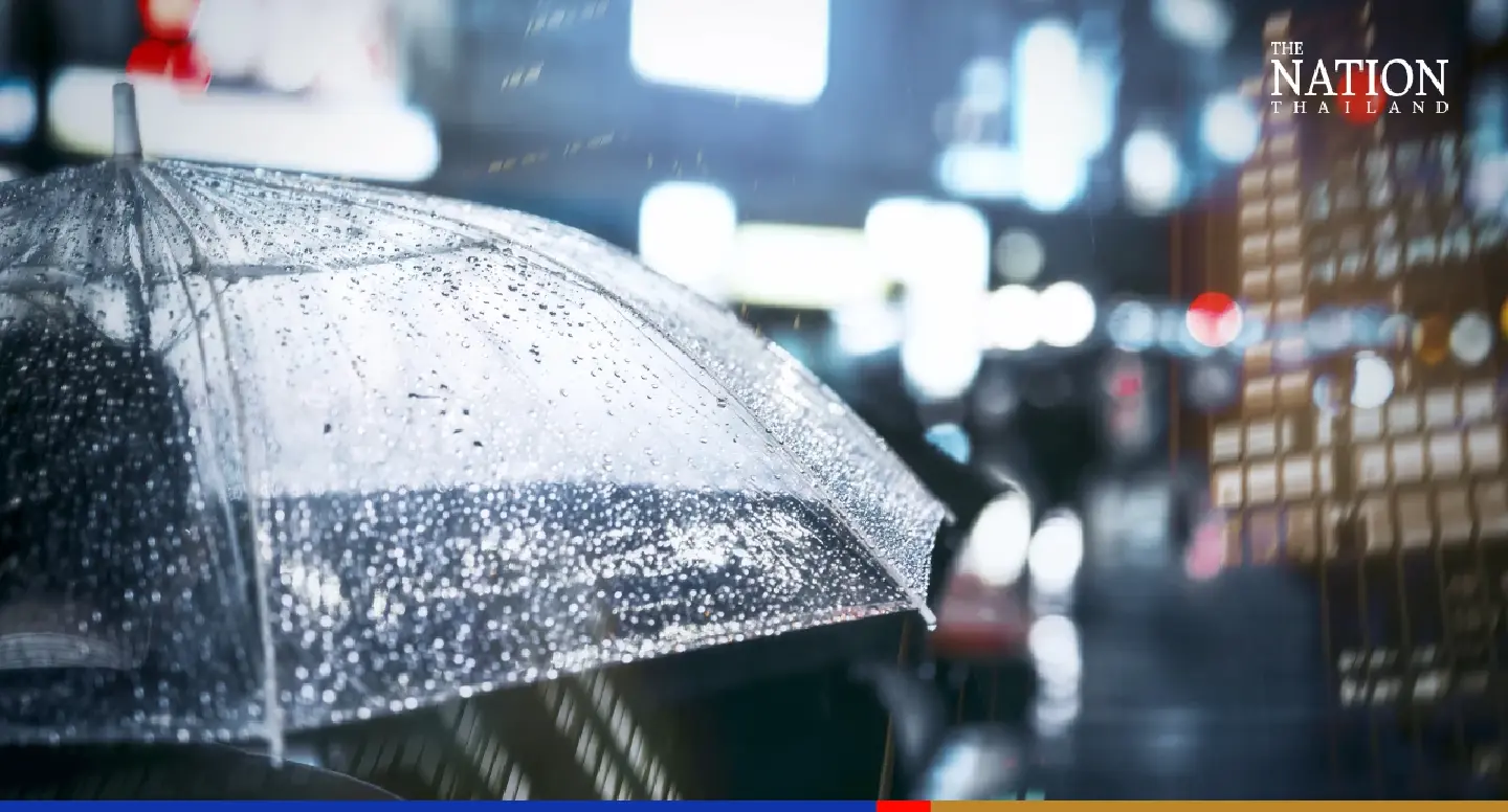 Rainstorms until Tuesday for upper Thailand and South: Meteorological Dept