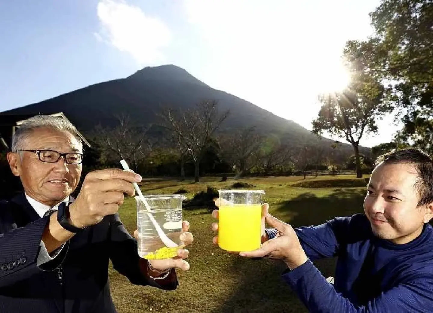 Volcanic ash from Japan to bring clean drinking water to Indian children Volcanic ash from Japan to bring clean drinking water to Indian children