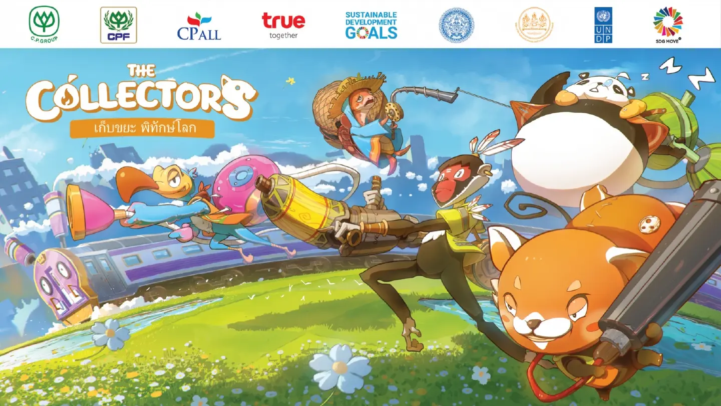 “The Collectors” launched at Thailand Game Show 2022 as the first game in Thailand that focuses on environmental protection and sustainable development