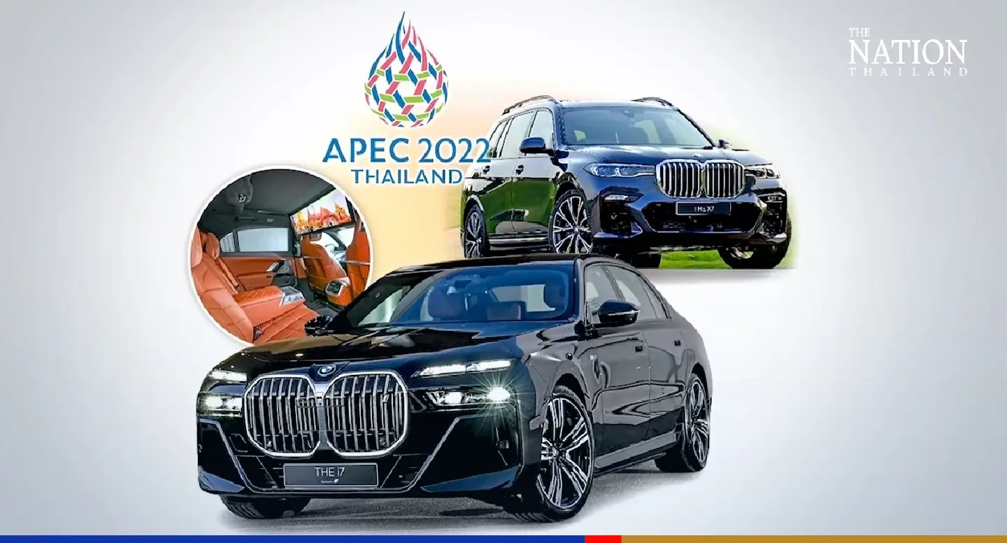 BMW electric cars to transport delegates attending Apec meetings in Bangkok BMW electric cars to transport delegates attending Apec meetings in Bangkok