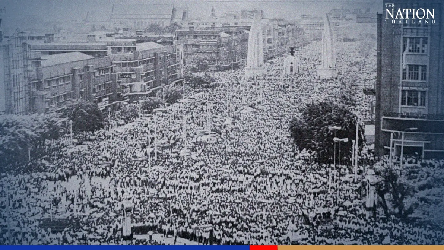 Anniversary of October 14 uprising marked with speeches, wreaths in Bangkok