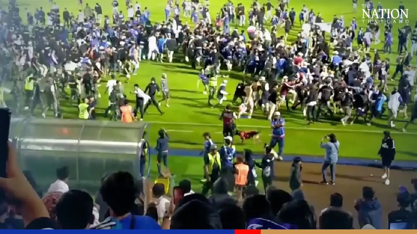 Stampede, riot at Indonesia soccer match kill 129, police say