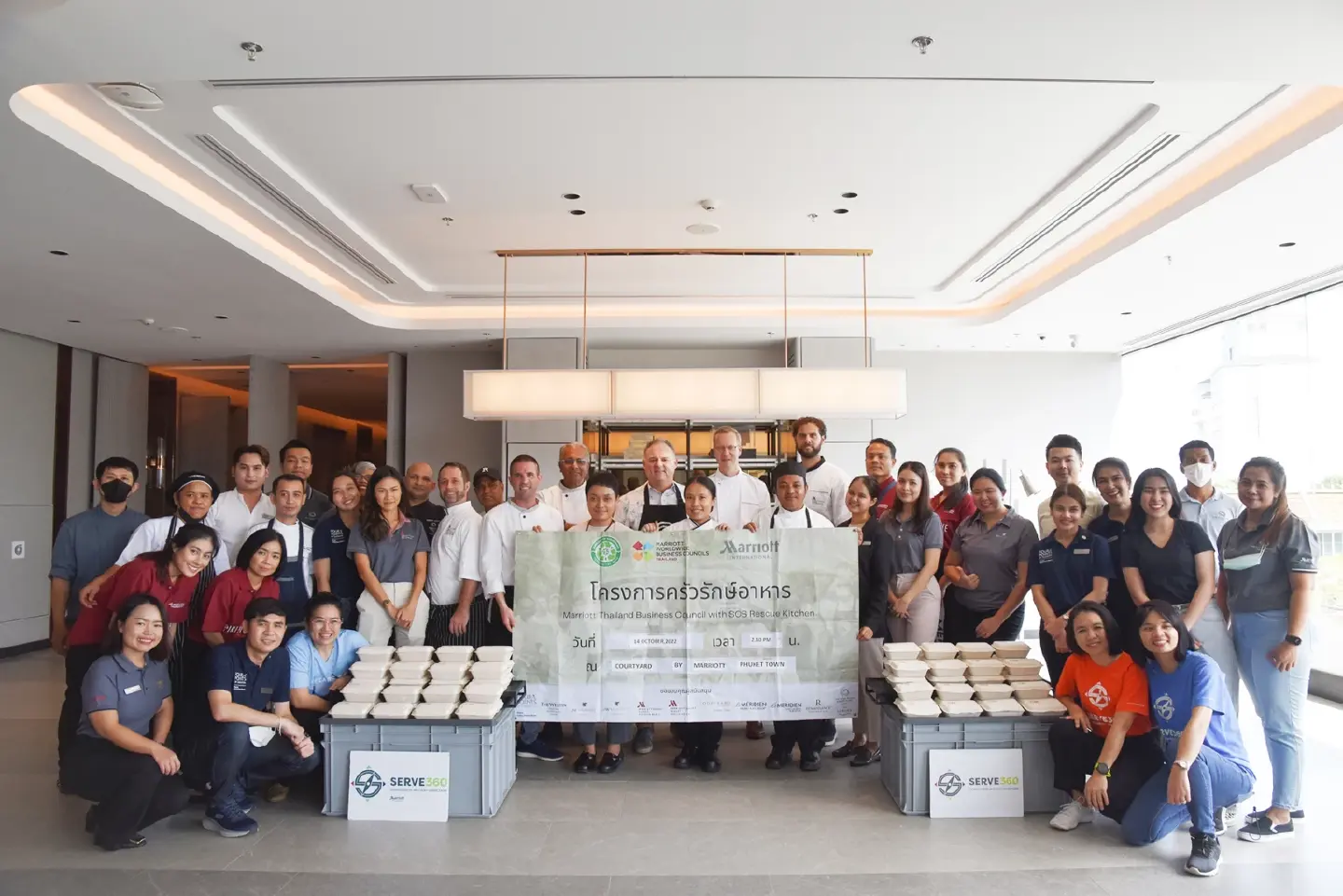 Marriott joins hands with SOS Thailand to continue improving food security and combating hunger in Phuket