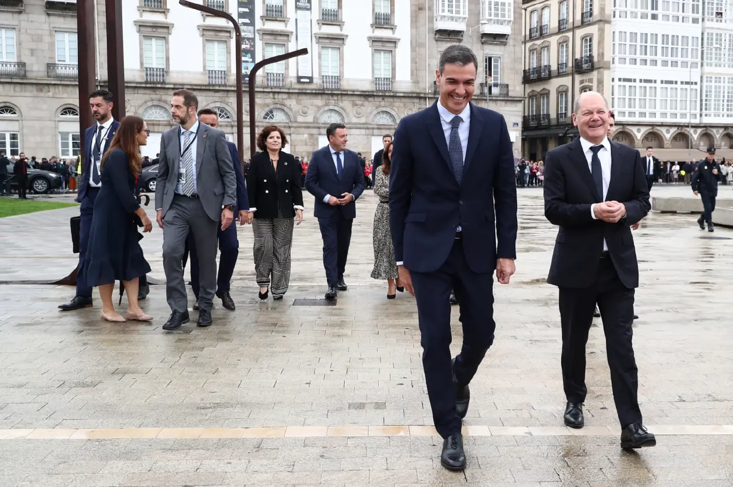 Germany, Spain stick to plan to build new gas pipeline as leaders meet