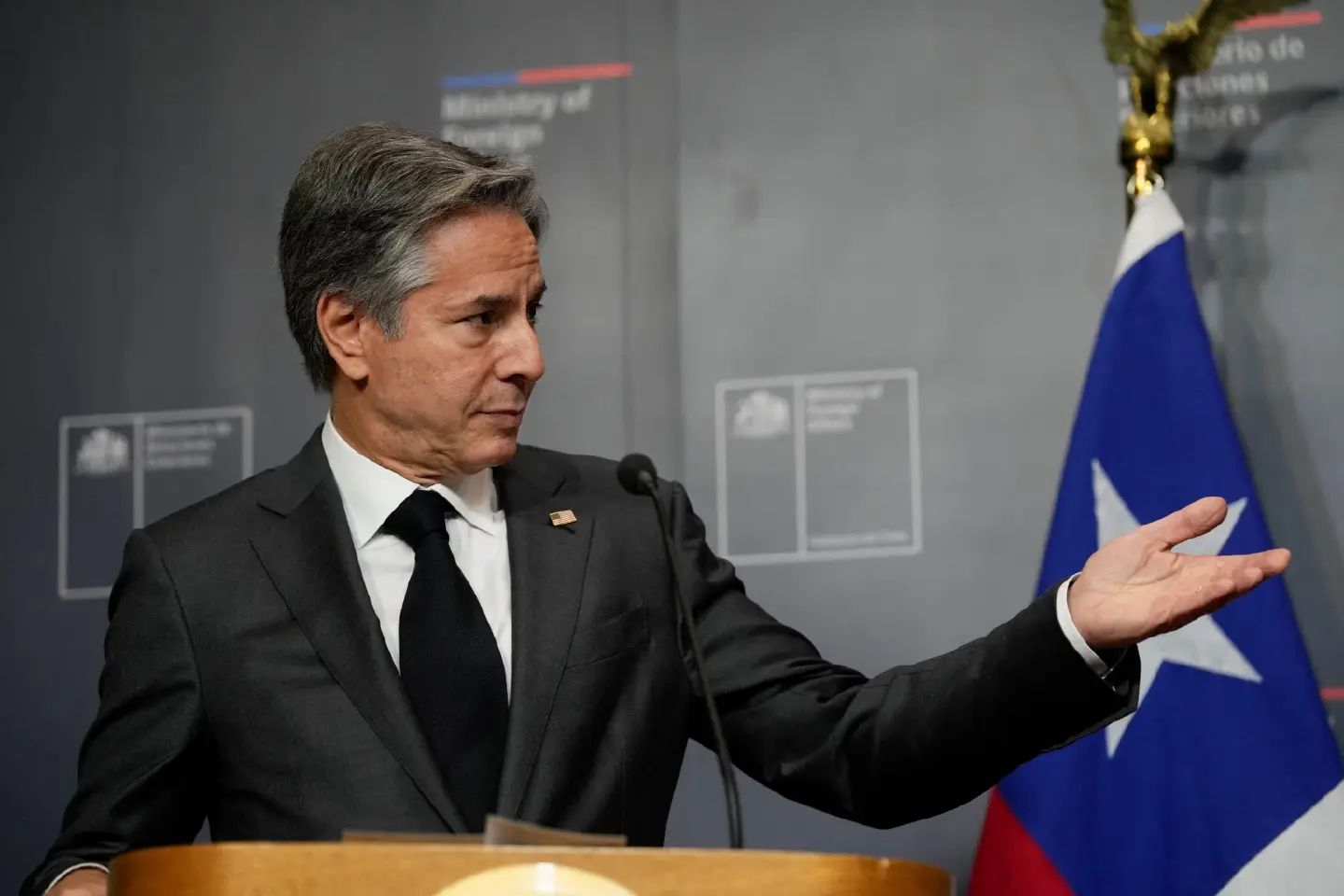 US has made its views on energy supply clear, Blinken says after Opec+ oil cuts US has made its views on energy supply clear, Blinken says after Opec+ oil cuts