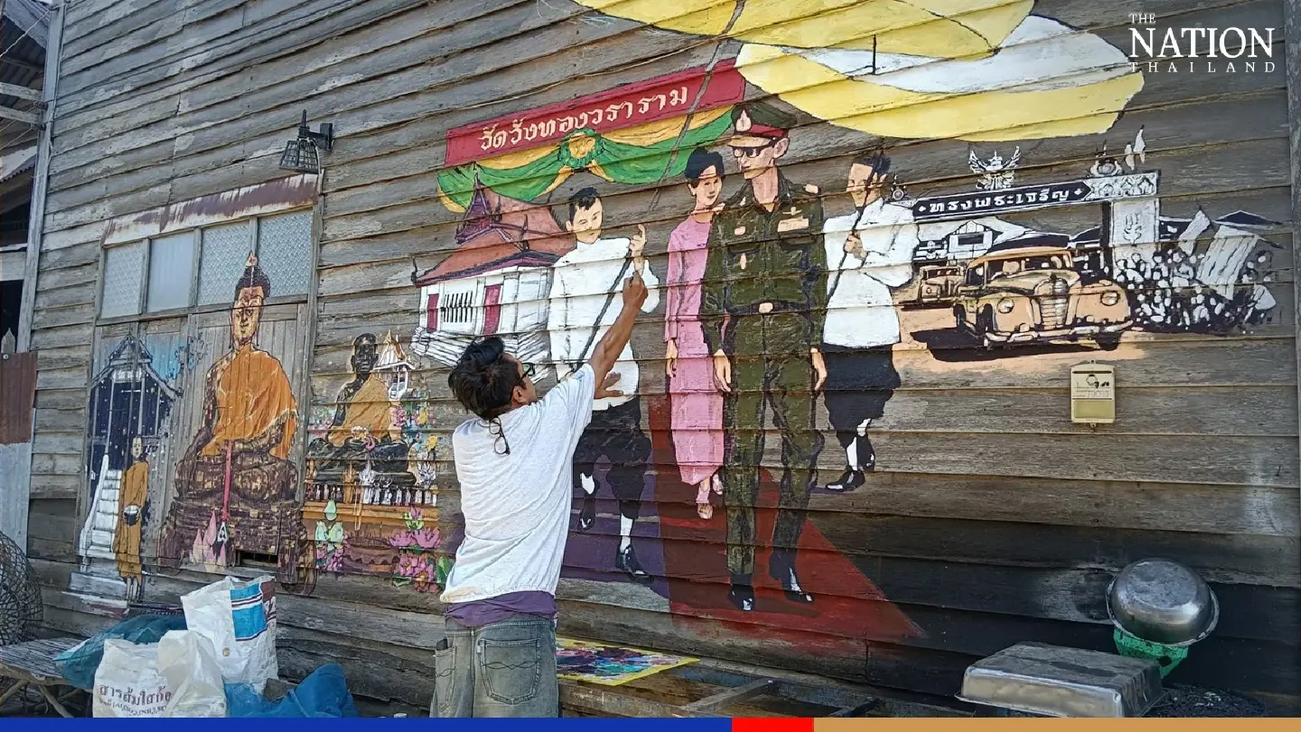 Street art in Phitsanulok’s Wang Thong welcomes high-season tourists