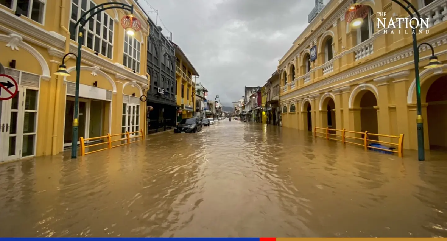 Flash flood warning issued for Phuket, Krabi and 7 other southern provinces