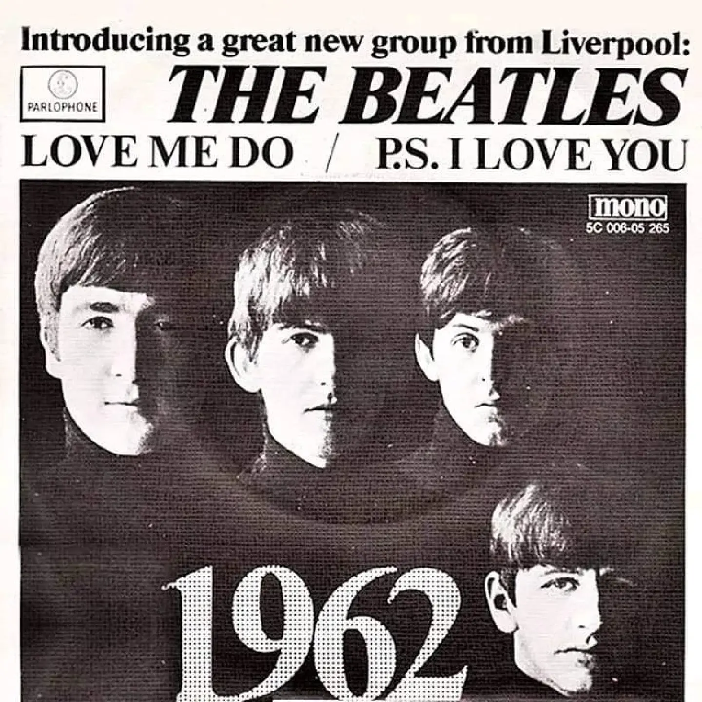 The Beatles’ debut single ‘Love Me Do’ was released on this day, 60 years ago.