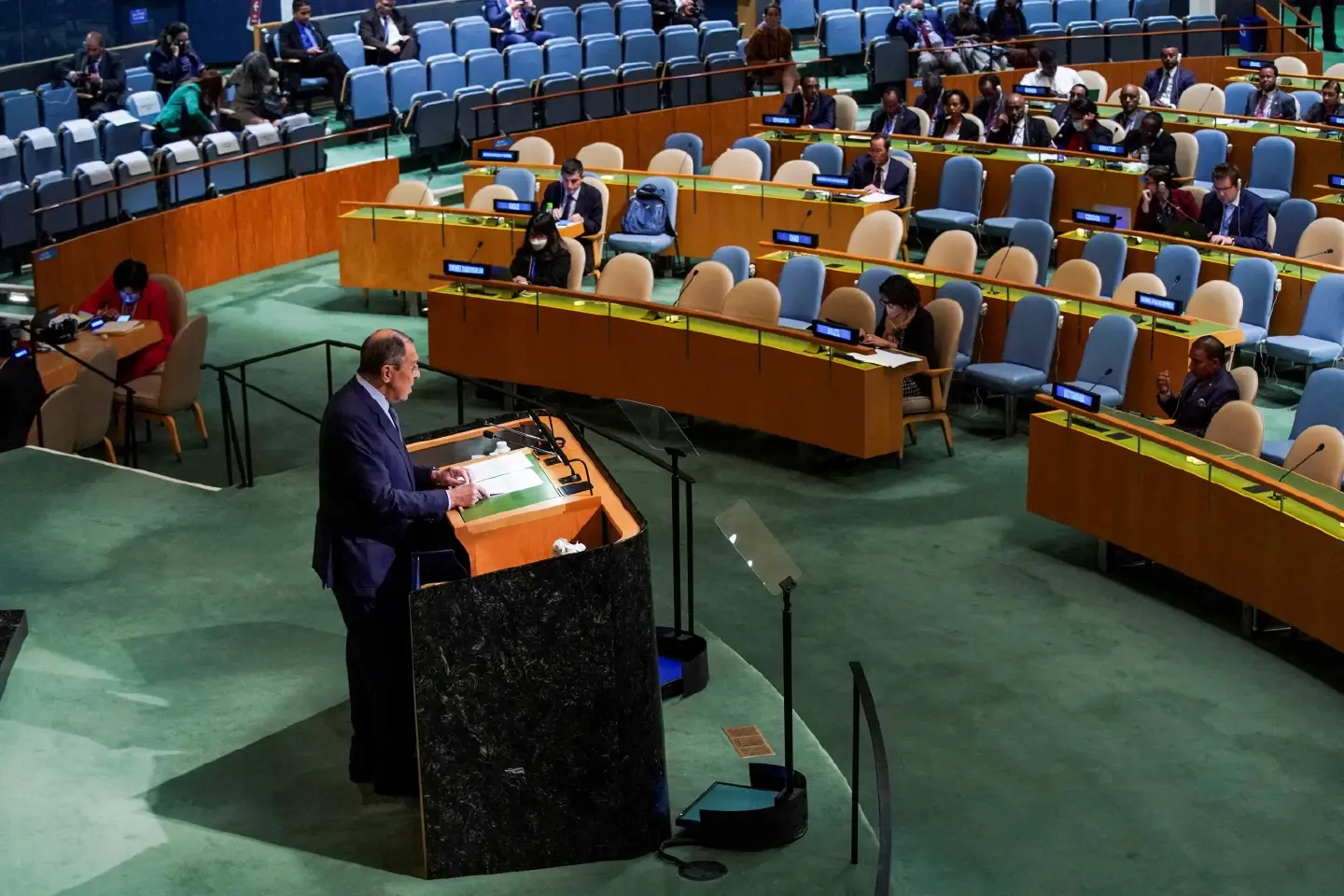 UN rejects Russia’s call that vote on Ukraine ‘annexation’ should be secret ballot