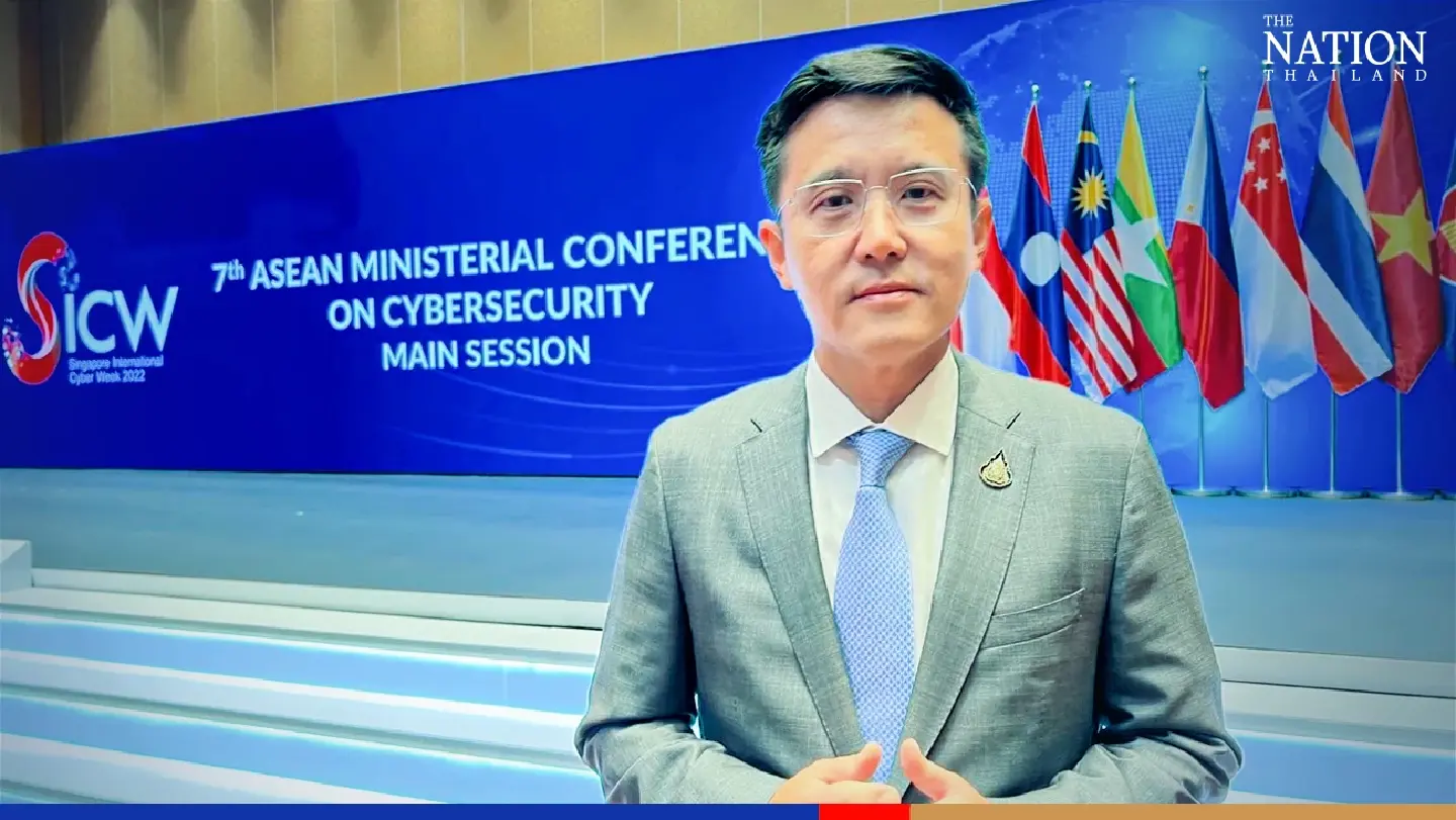 Minister Chaiwut attends all-important Asean cybersecurity meet in S’pore Minister Chaiwut attends all-important Asean cybersecurity meet in S’pore