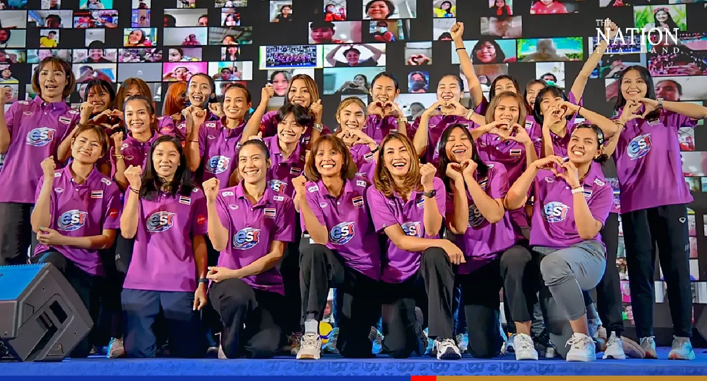 Thailand volleyballers served THB10m reward after record-smashing season