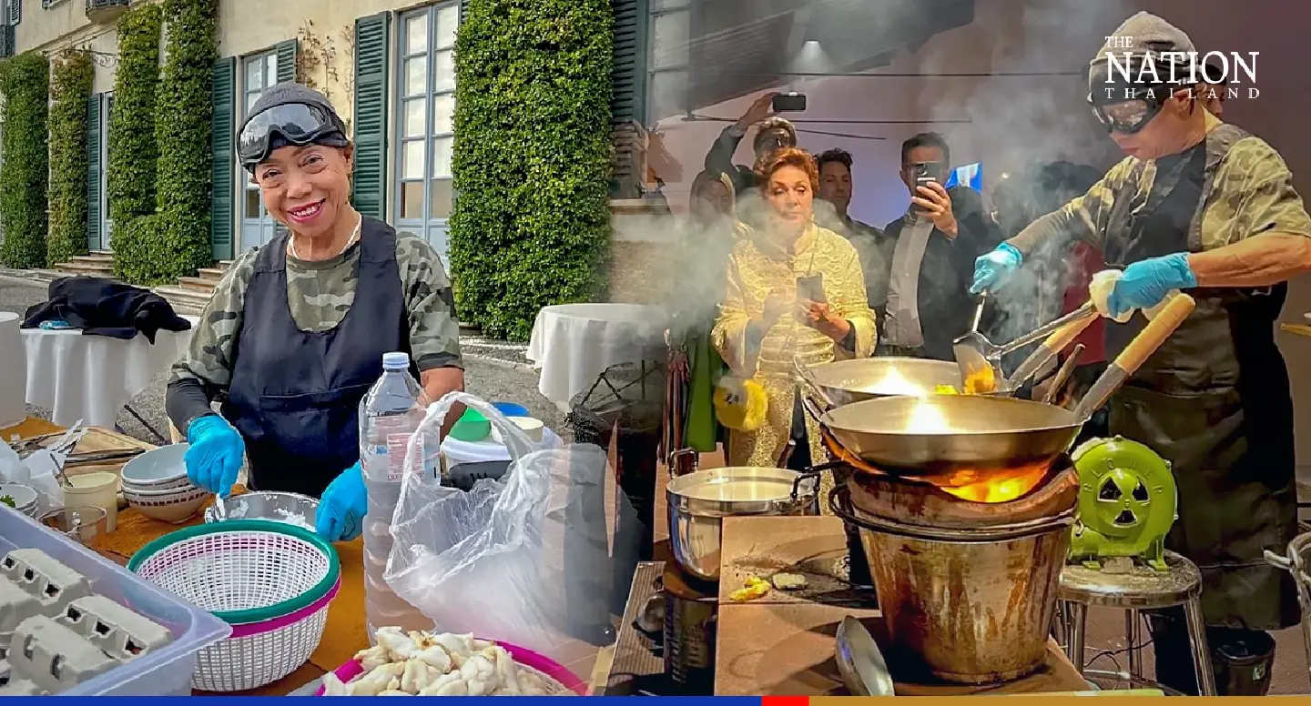 Netizens laud Thailand's soft power, as Jay Fai cooks up a Thai treat in Italy