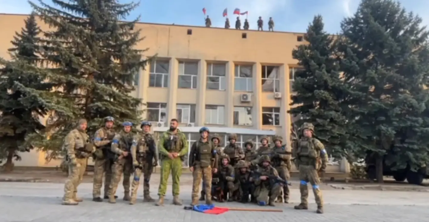 Ukrainian troops liberate Donetsk city annexed by Russia one day earlier Ukrainian troops liberate Donetsk city annexed by Russia one day earlier