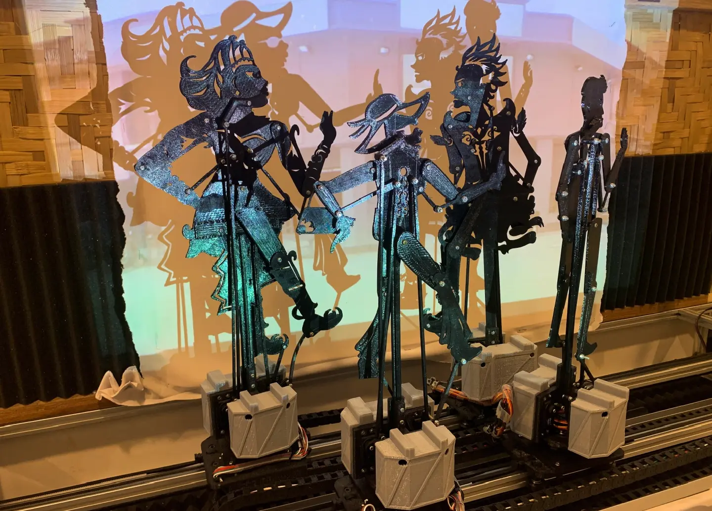 Robotic technology gives a new lease of life to dying Malaysian shadow puppetry Robotic technology gives a new lease of life to dying Malaysian shadow puppetry