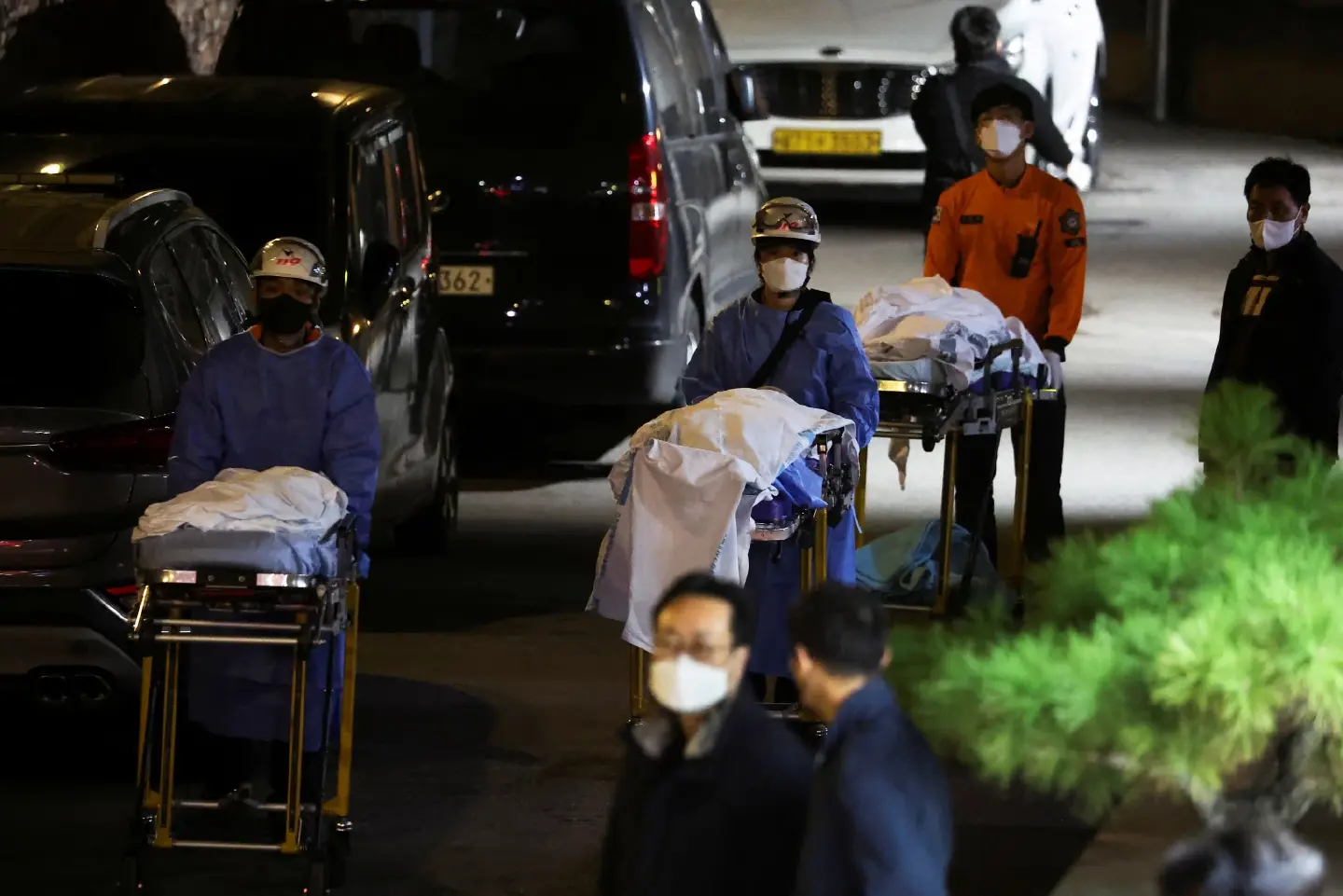 Halloween stampede in South Korea leaves at least 151 dead