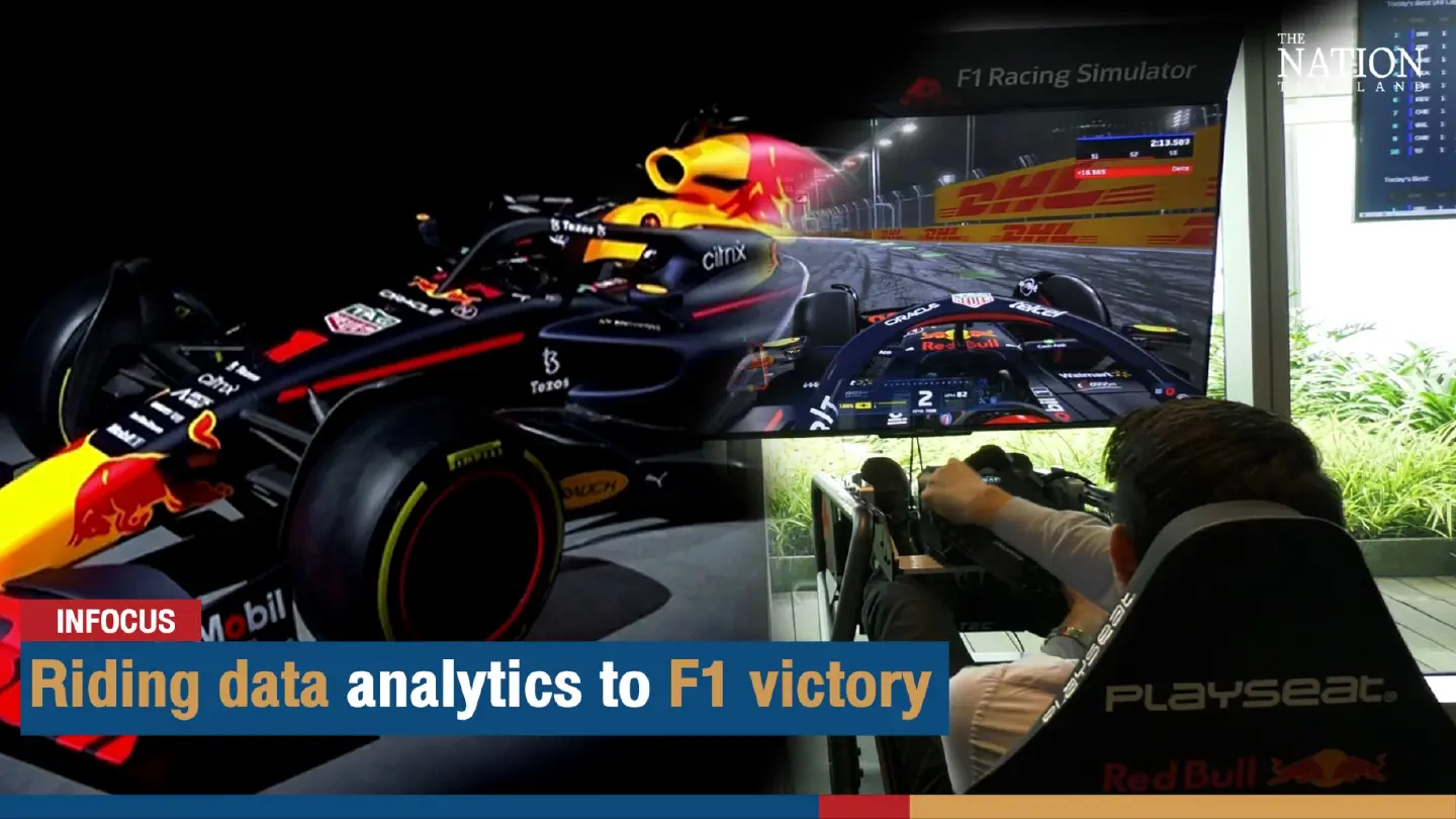 Riding data analytics to F1 victory