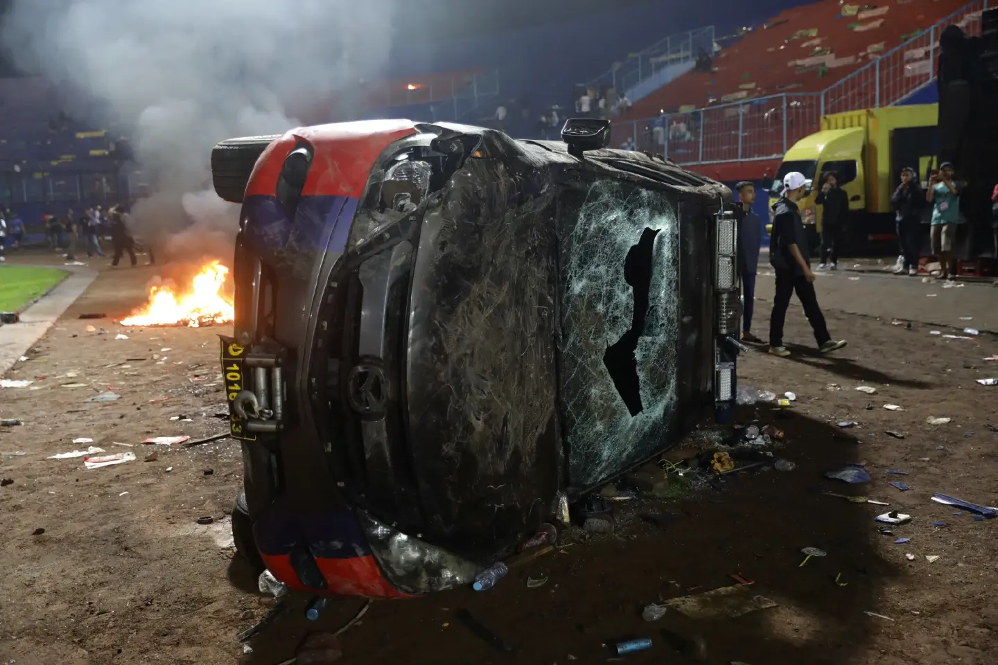 129 people killed in stampede at Indonesian football match, police say 129 people killed in stampede at Indonesian football match, police say