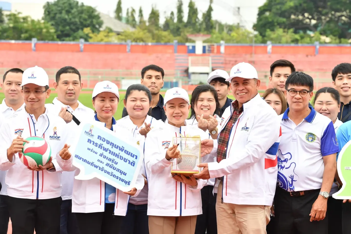 Ratchaburi becomes a model for sports development Ratchaburi becomes a model for sports development