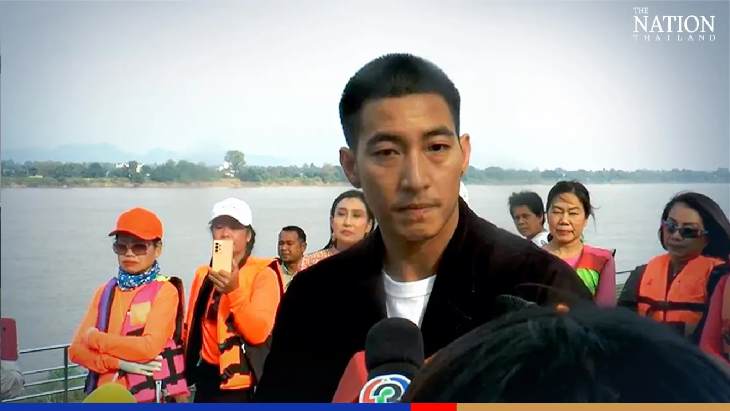 Actor-singer Tono makes final preparations for daring Mekong charity swim