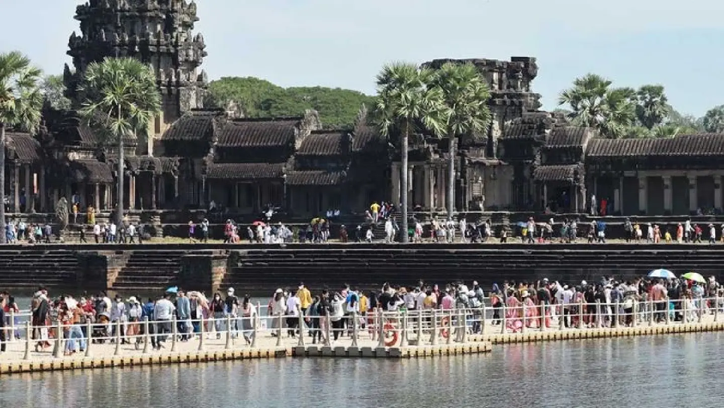 Cambodia welcomes 1.26 million visitors, most from Thailand Cambodia welcomes 1.26 million visitors, most from Thailand
