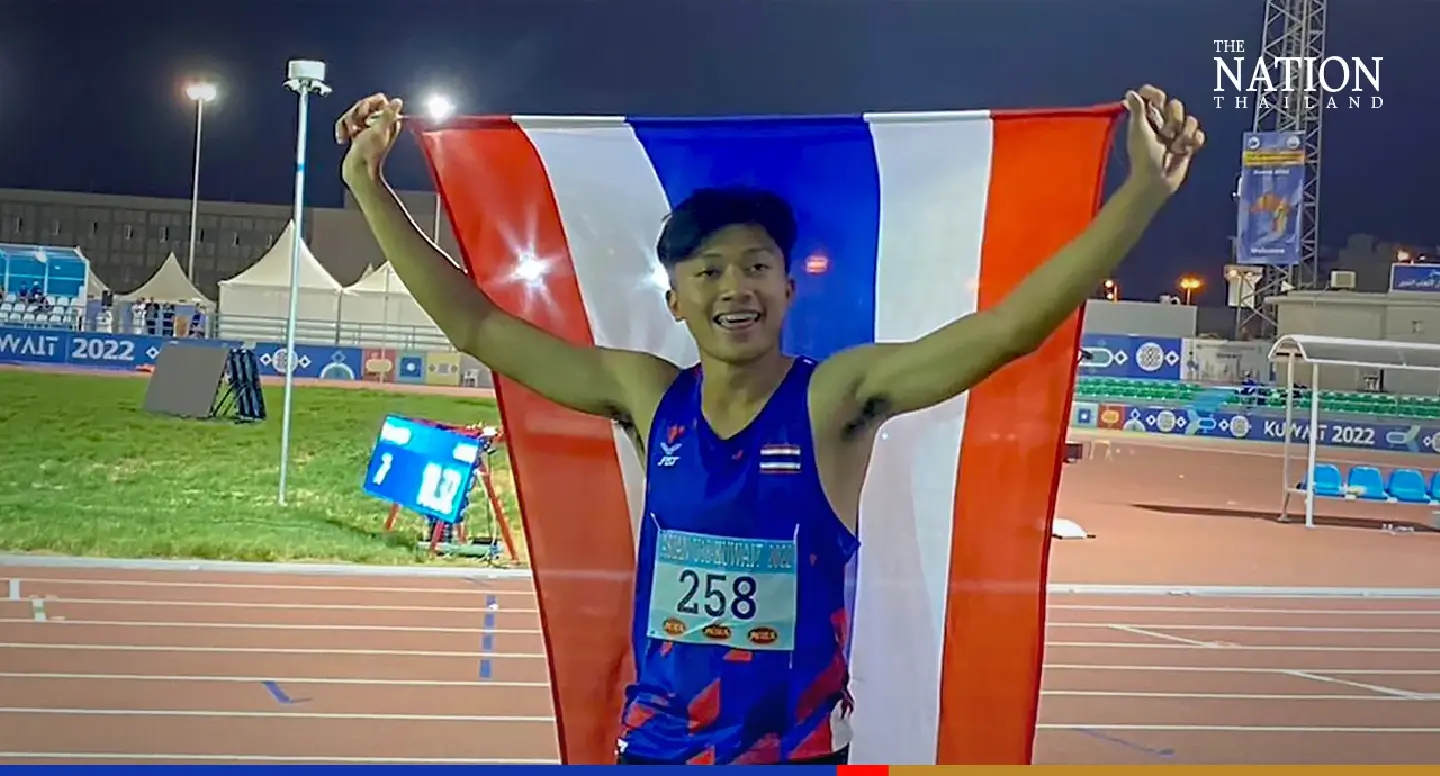 U18 world record holder Puripol snatches 100m gold at Asian Youth Athletics