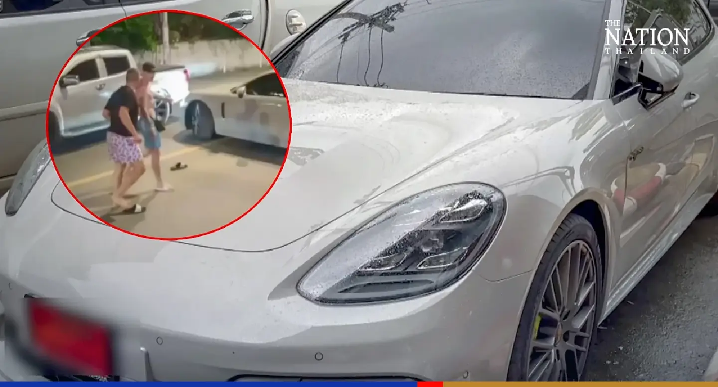 Porsche-driving French tourists accused of beating Thai man unconscious on Samui