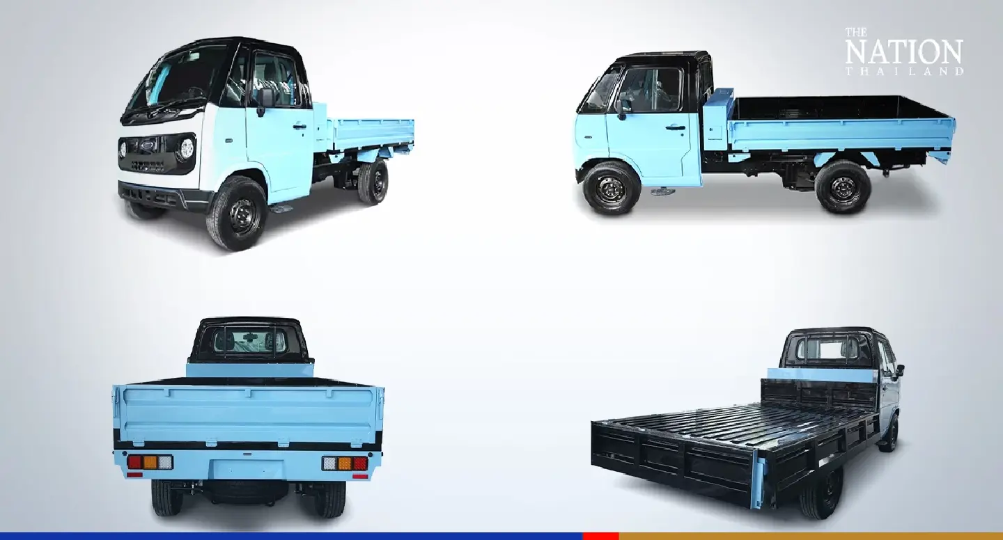 Country’s first electric mini truck hits the road with prices starting at THB748,500
