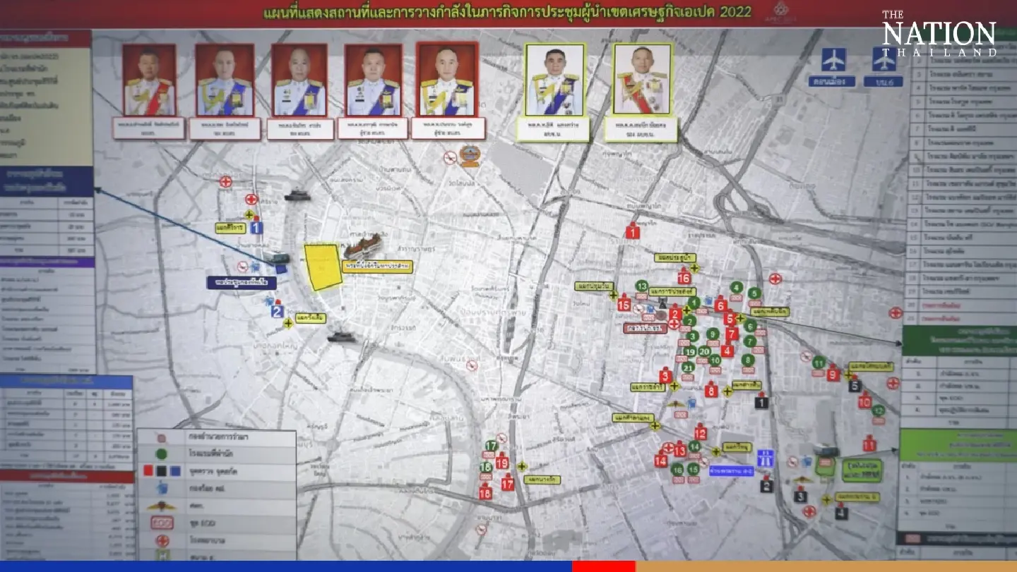 Security measures mapped out for Apec Summit next month