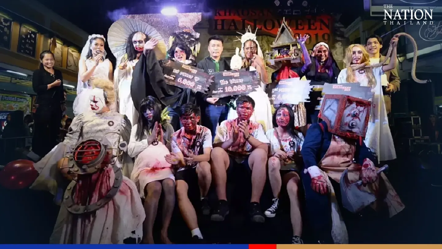 Ghosts ready to pounce as Khao San woos visitors with 'ghoulish' 2022 Halloween Ghosts ready to pounce as Khao San woos visitors with 'ghoulish' 2022 Halloween