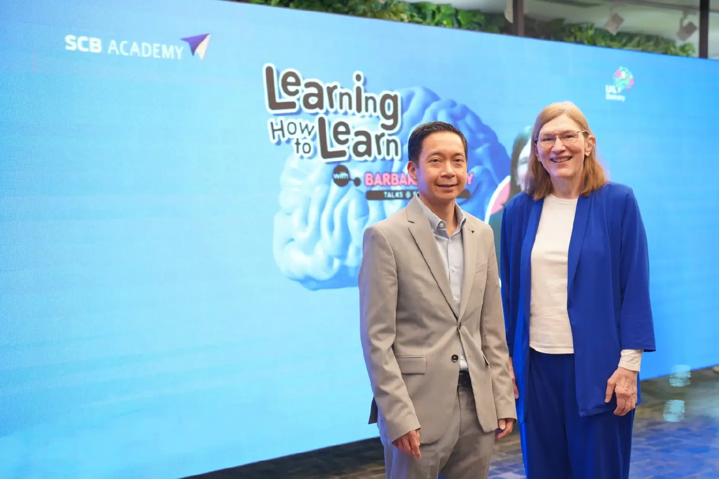 Siam Commercial Bank and Barbara Oakley join hands to launch world-renowned course under the LHL Brainery Project to drive lifelong learning for all Thais