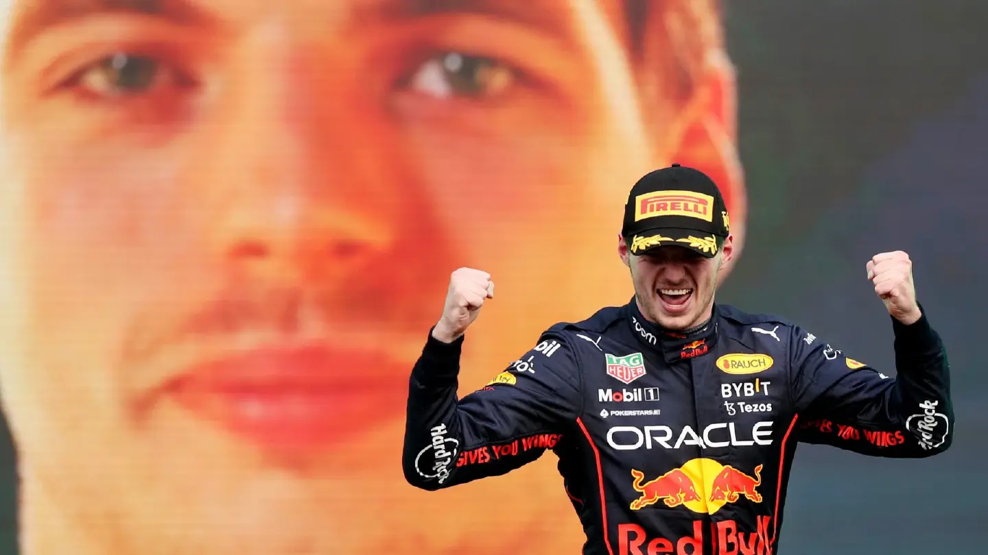 Verstappen reacts to breaking F1 season win record Verstappen reacts to breaking F1 season win record