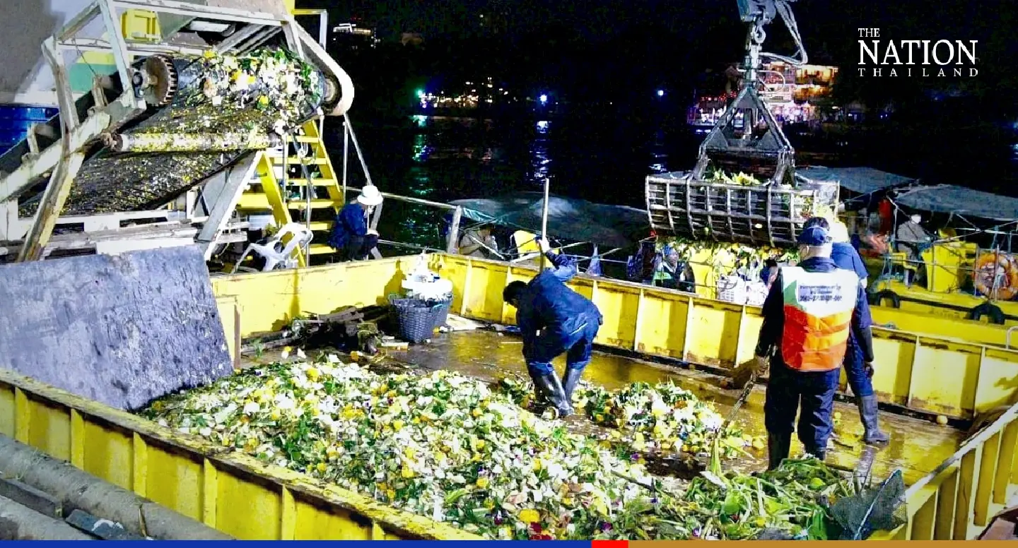 Over half a million krathongs float down Bangkok’s waterways for festival